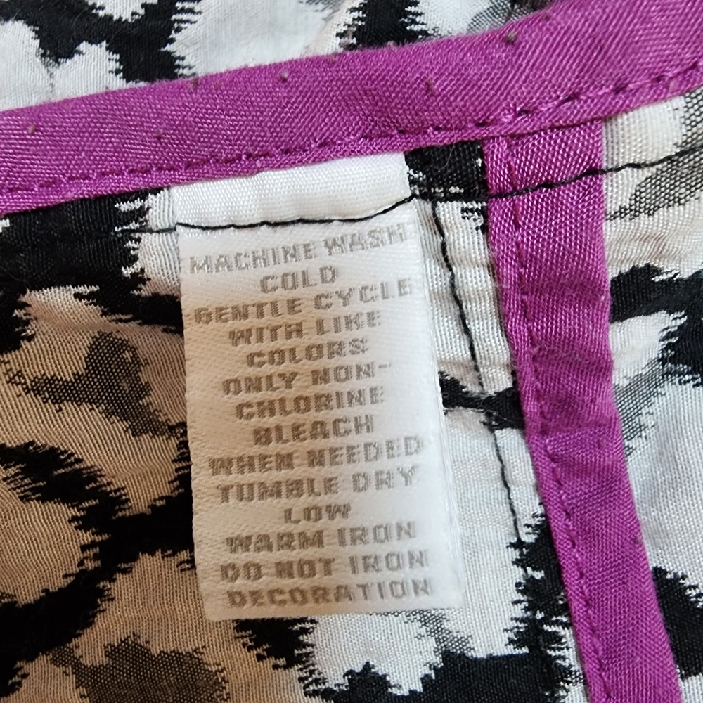 Charter Club Leopard Print Tapered Jacket - Picture 9 of 9